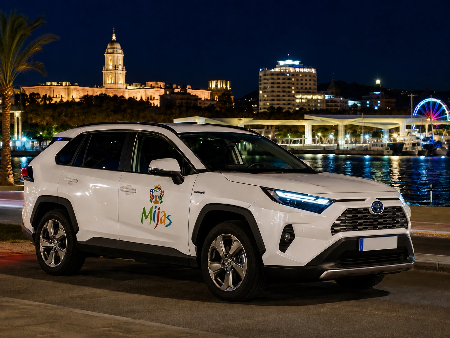 toyota rav4 mijas malaga noche sin taxi80